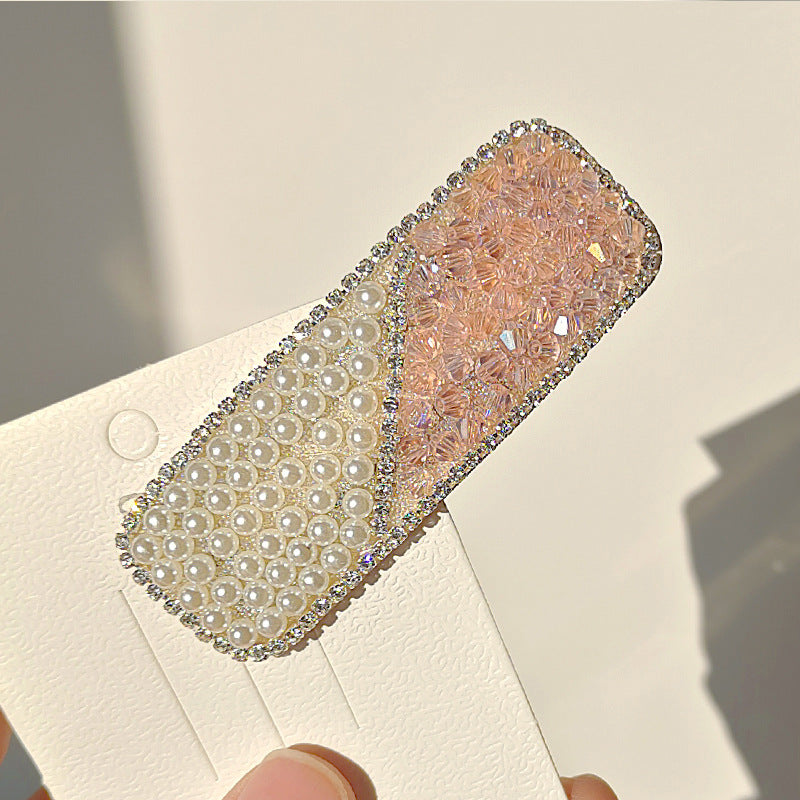 Wholesale Pearl Crystal Splicing Hair Clips